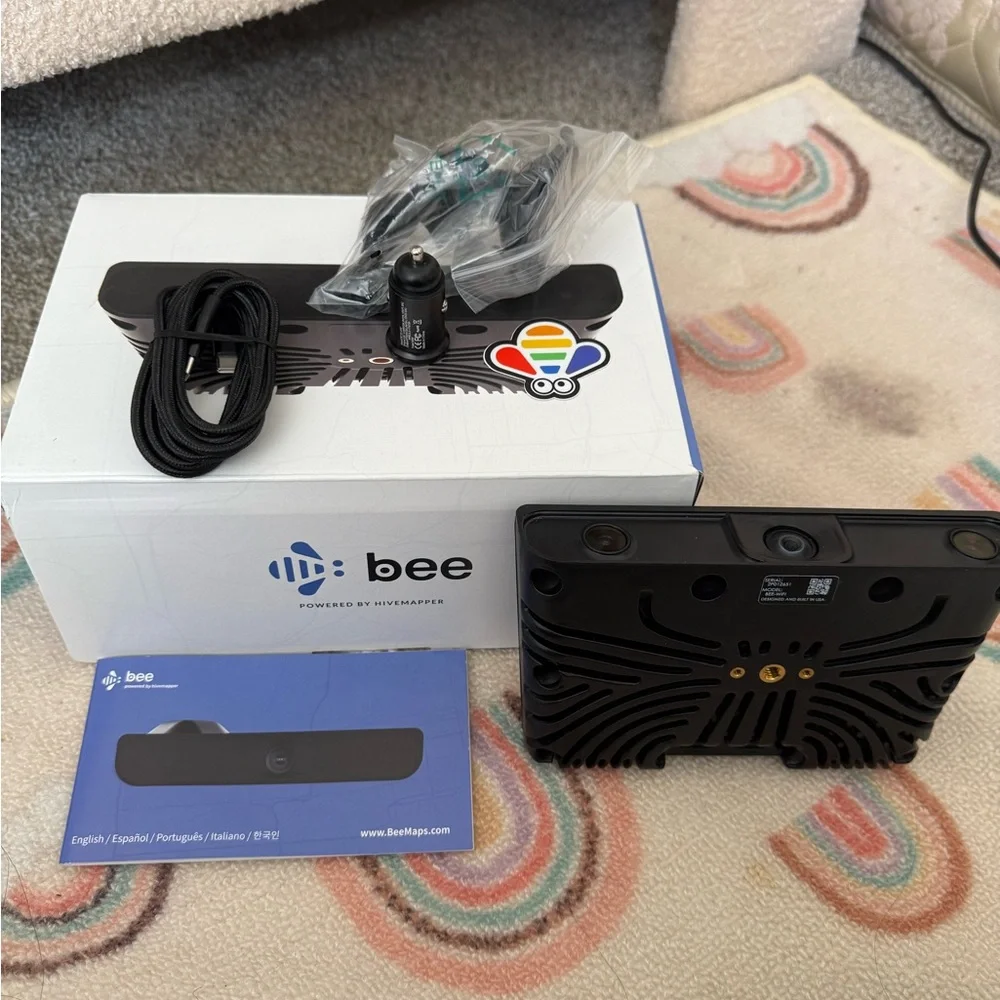 HiveMapper Bee Dashcam -NEW IN BOX- LTE-WIFI Cellular READY FOR NEWSIDE HUSTLE